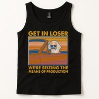 Karl Marx Get In Loser We're Seizing The Means Of Production  Tank Top