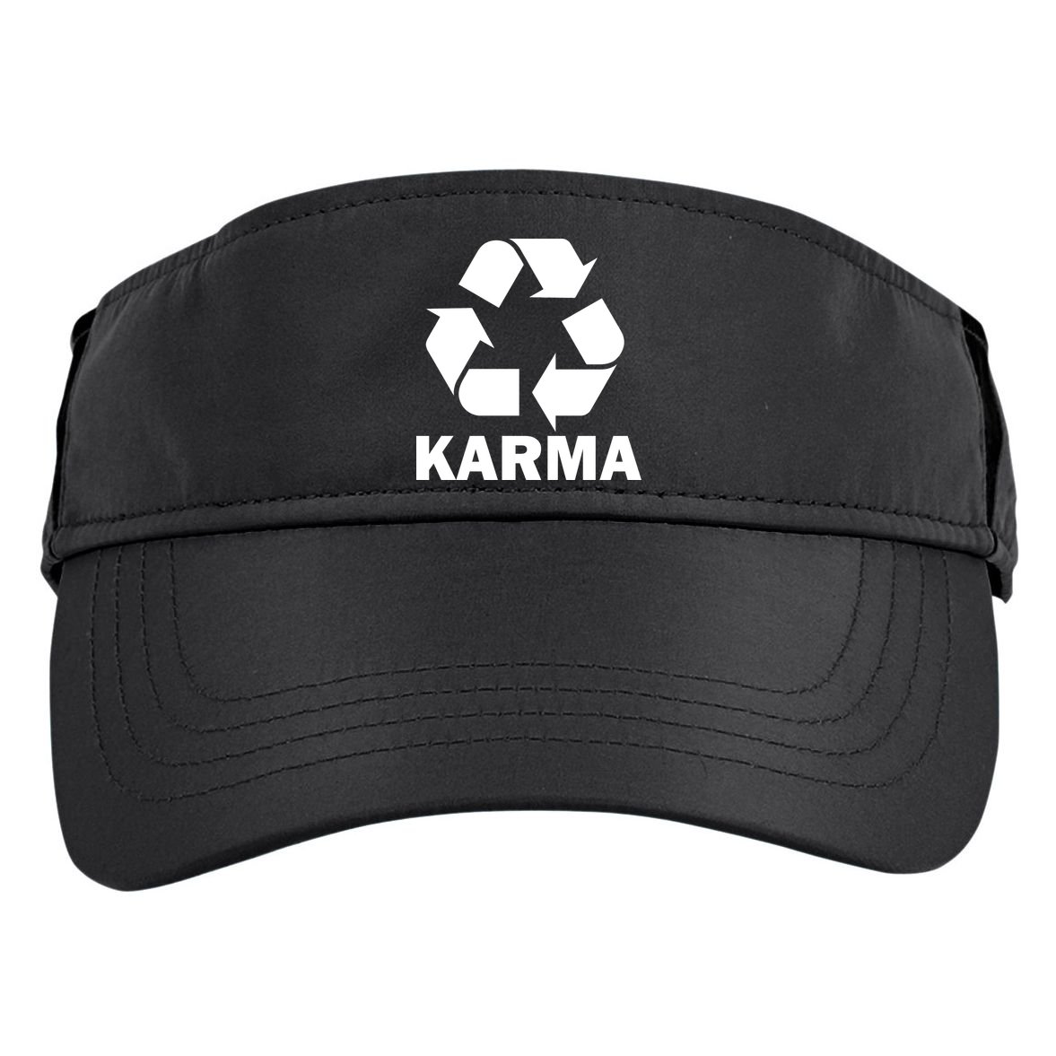 Karma Recycling Logo Adult Drive Performance Visor