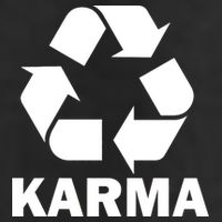 Karma Recycling Logo Adult Drive Performance Visor