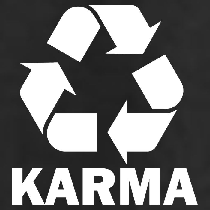 Karma Recycling Logo Adult Drive Performance Visor
