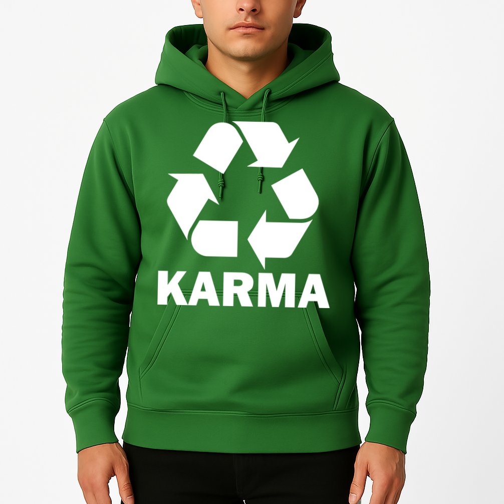 Karma Recycling Logo Hoodie