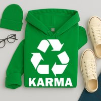 Karma Recycling Logo Hoodie