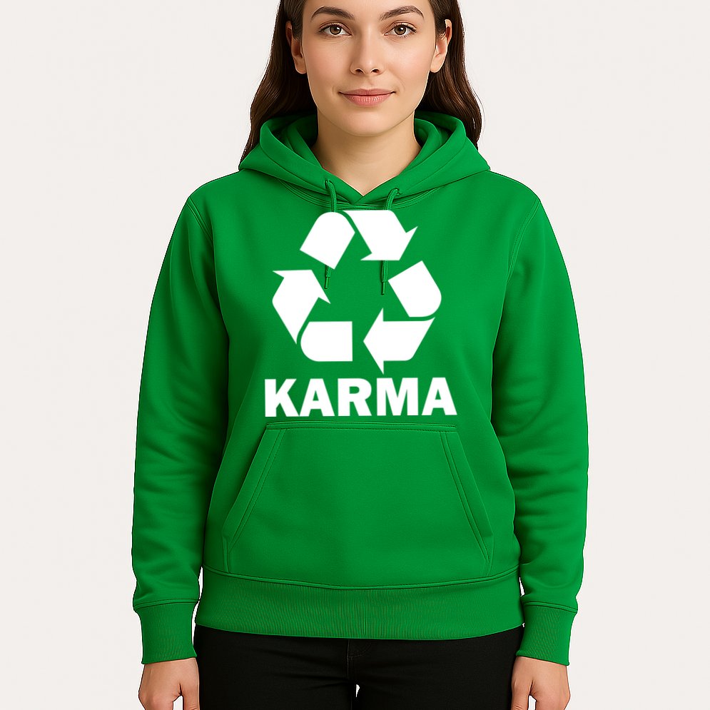 Karma Recycling Logo Hoodie