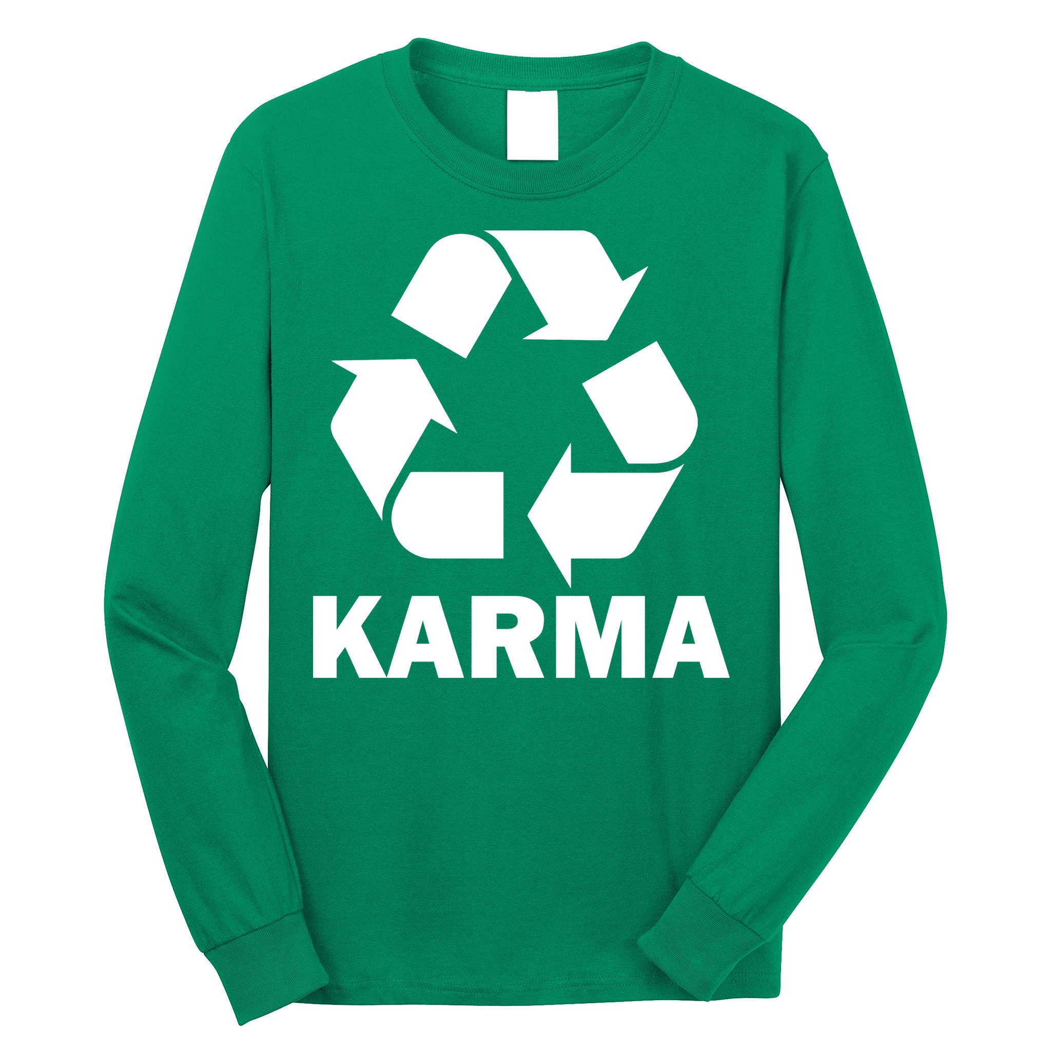 Karma Recycling Logo Long Sleeve Shirt