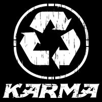 KARMA Yoga Meditation Peace Aum Recycle Baby Bodysuit