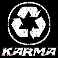KARMA Yoga Meditation Peace Aum Recycle Kids T-Shirt