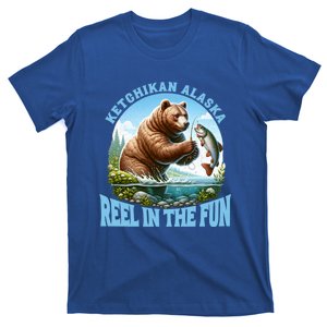 Ketchikan Alaska Salmon Fishing Bear Gift T-Shirt