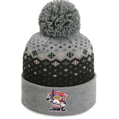 Killer Anti Smoking Cigarettes Funny Graffiti Cartoon The Baniff Cuffed Pom Beanie