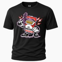 Killer Anti Smoking Cigarettes Funny Graffiti Cartoon Cooling Performance Crew T-Shirt