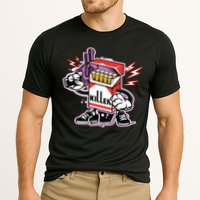 Killer Anti Smoking Cigarettes Funny Graffiti Cartoon Cooling Performance Crew T-Shirt