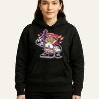 Killer Anti Smoking Cigarettes Funny Graffiti Cartoon Hoodie