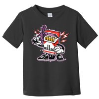 Killer Anti Smoking Cigarettes Funny Graffiti Cartoon Toddler T-Shirt