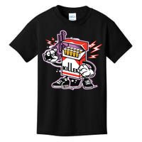 Killer Anti Smoking Cigarettes Funny Graffiti Cartoon Kids T-Shirt