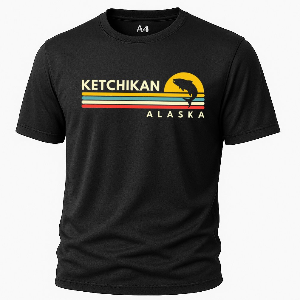 Ketchikan Alaska Souvenirs Cooling Performance Crew T-Shirt