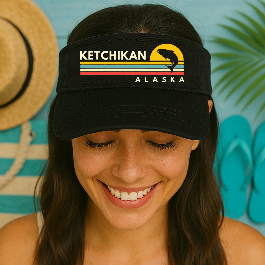 Ketchikan Alaska Souvenirs Visor