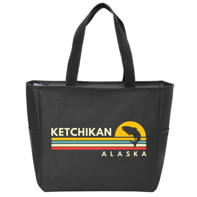 Ketchikan Alaska Souvenirs Zip Tote Bag