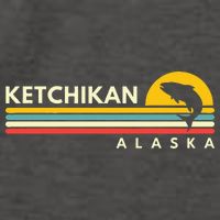Ketchikan Alaska Souvenirs Vector Backpack