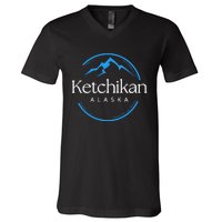 Ketchikan Alaska Souvenirs V-Neck T-Shirt