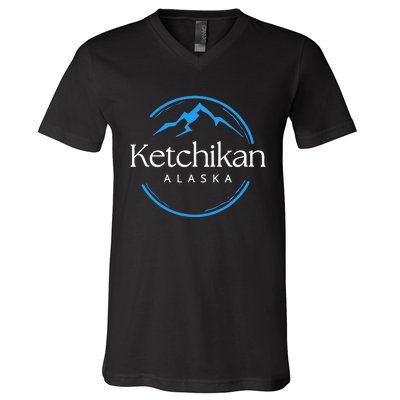 Ketchikan Alaska Souvenirs V-Neck T-Shirt