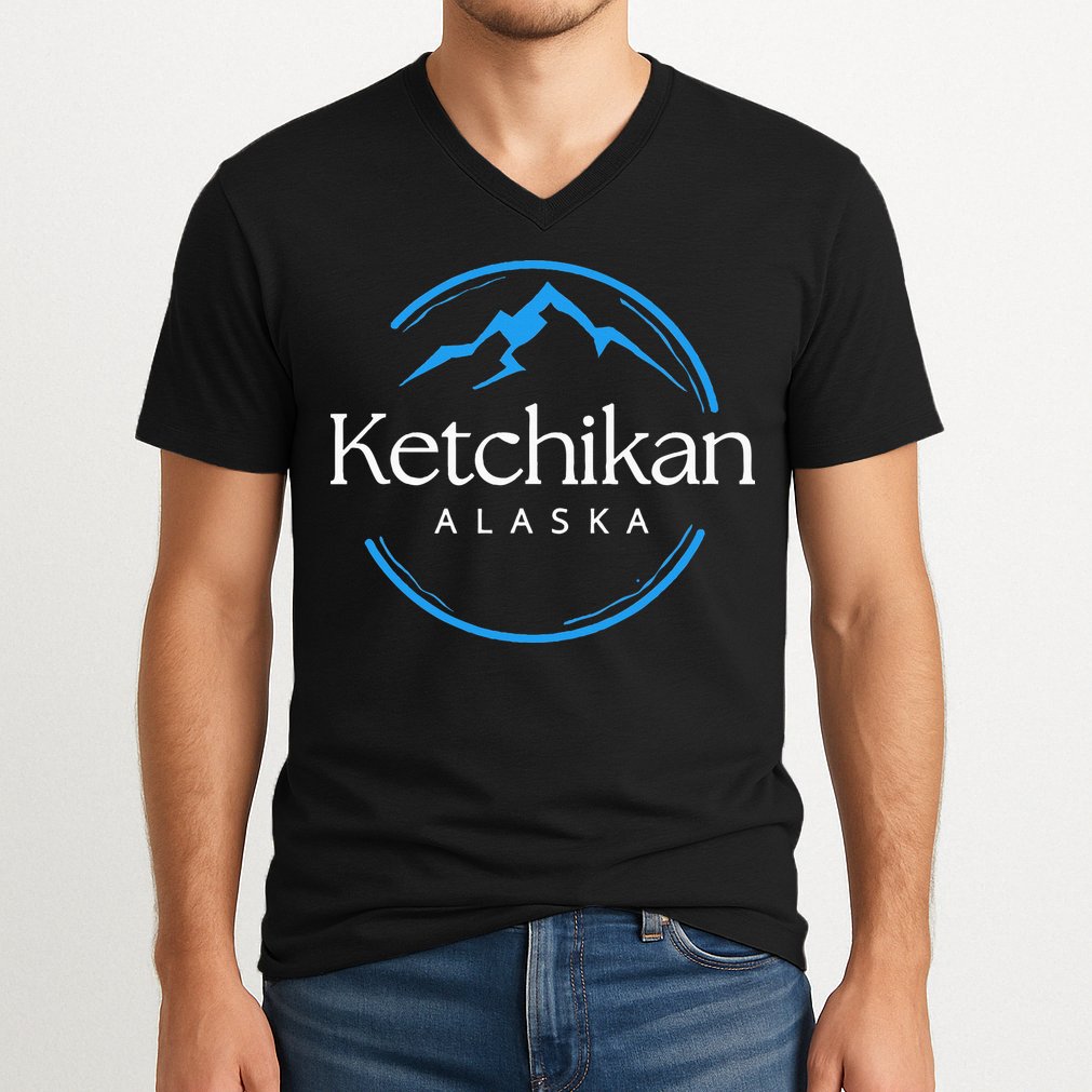 Ketchikan Alaska Souvenirs V-Neck T-Shirt