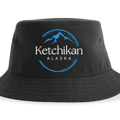 Ketchikan Alaska Souvenirs Sustainable Bucket Hat