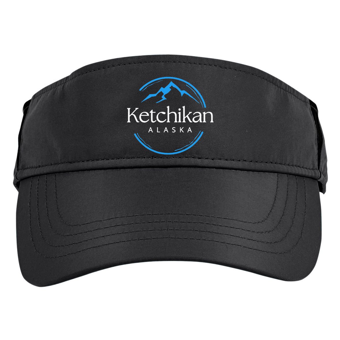 Ketchikan Alaska Souvenirs Adult Drive Performance Visor
