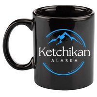 Ketchikan Alaska Souvenirs 11oz C Handle Ceramic Mug