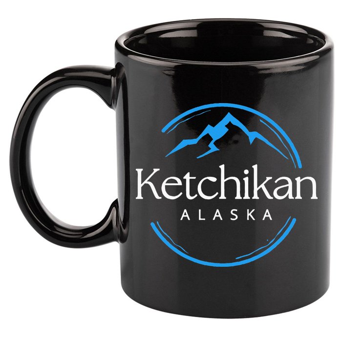 Ketchikan Alaska Souvenirs 11oz C Handle Ceramic Mug