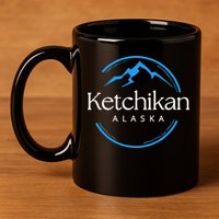 Ketchikan Alaska Souvenirs 11oz C Handle Ceramic Mug