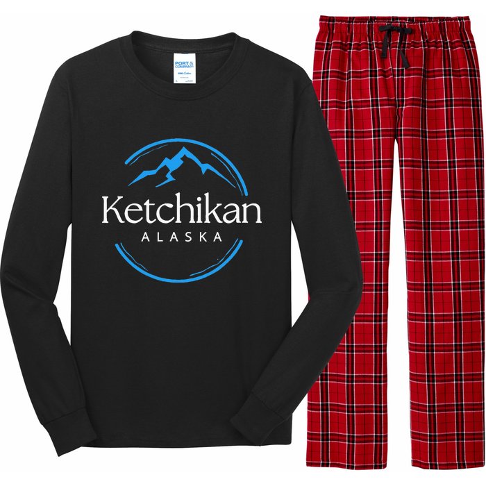 Ketchikan Alaska Souvenirs Long Sleeve Pajama Set