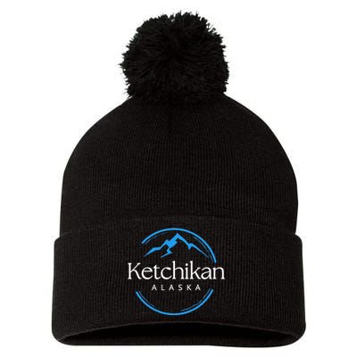 Ketchikan Alaska Souvenirs Pom Pom 12in Knit Beanie