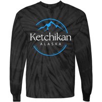 Ketchikan Alaska Souvenirs Tie-Dye Long Sleeve Shirt