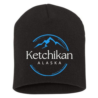 Ketchikan Alaska Souvenirs Short Acrylic Beanie