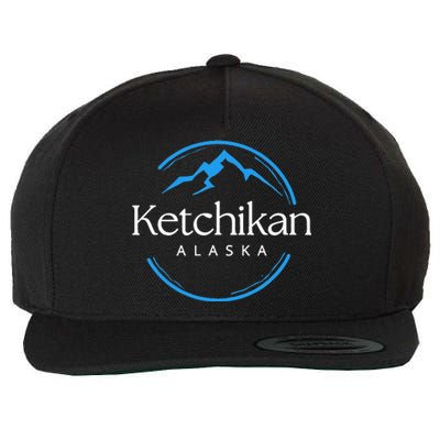 Ketchikan Alaska Souvenirs Wool Snapback Cap