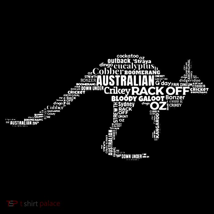 Kangaroo Australian Slang Shirts For Aussies Australia City Backpack