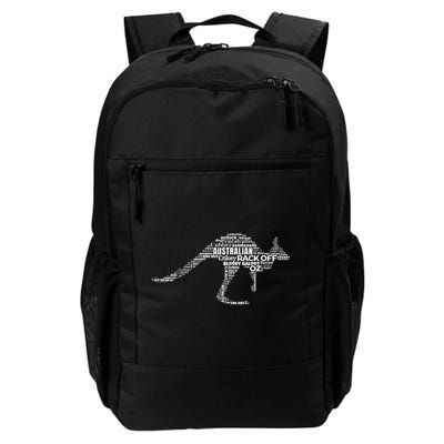 Kangaroo Australian Slang Shirts For Aussies Australia Backpack