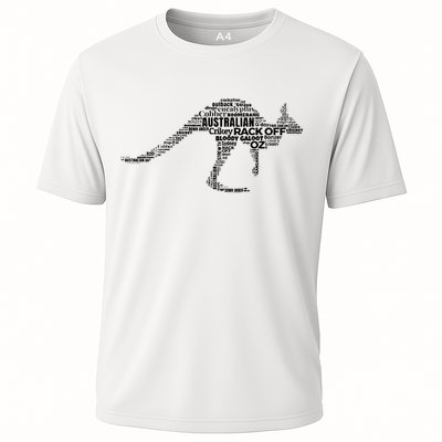 Kangaroo Australian Slang Shirts For Aussies Australia Performance Shirt
