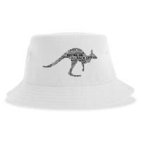 Kangaroo Australian Slang Shirts For Aussies Australia Sustainable Bucket Hat