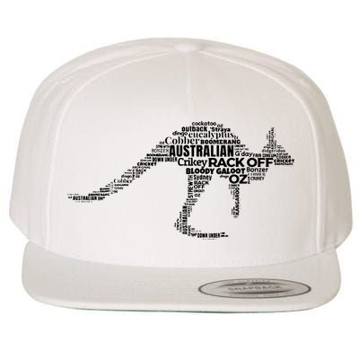 Kangaroo Australian Slang Shirts For Aussies Australia Wool Snapback Cap