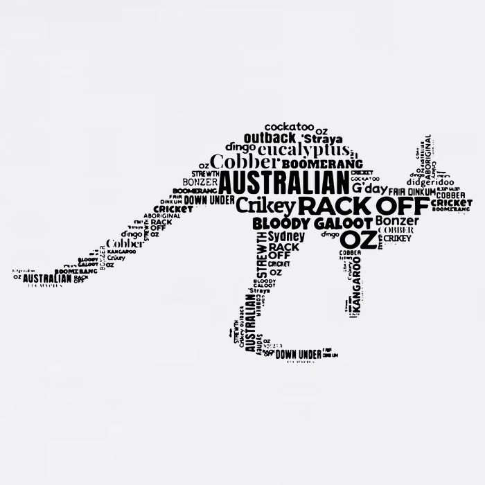 Kangaroo Australian Slang Shirts For Aussies Australia Kids T-Shirt