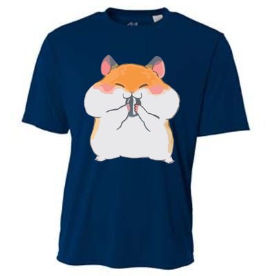 Kawaii Anime Shirts Cute Hamster Japanese Gift Cooling Performance Crew T-Shirt