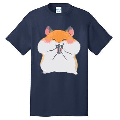 Kawaii Anime Shirts Cute Hamster Japanese Gift Tall T-Shirt