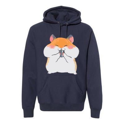 Kawaii Anime Shirts Cute Hamster Japanese Gift Premium Hoodie