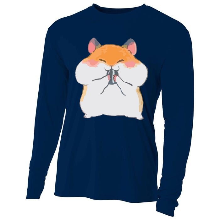 Kawaii Anime Shirts Cute Hamster Japanese Gift Cooling Performance Long Sleeve Crew