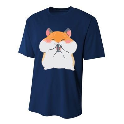 Kawaii Anime Shirts Cute Hamster Japanese Gift Performance Sprint T-Shirt