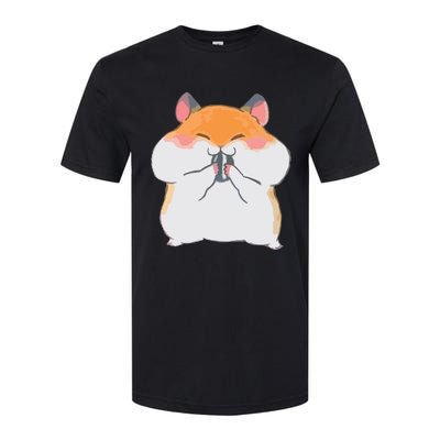 Kawaii Anime Shirts Cute Hamster Japanese Gift Softstyle® CVC T-Shirt