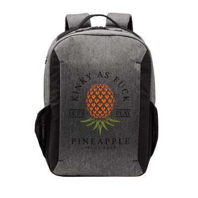 Kinky AF Swinger Lifestyle Naughty Humor Graphic Vector Backpack