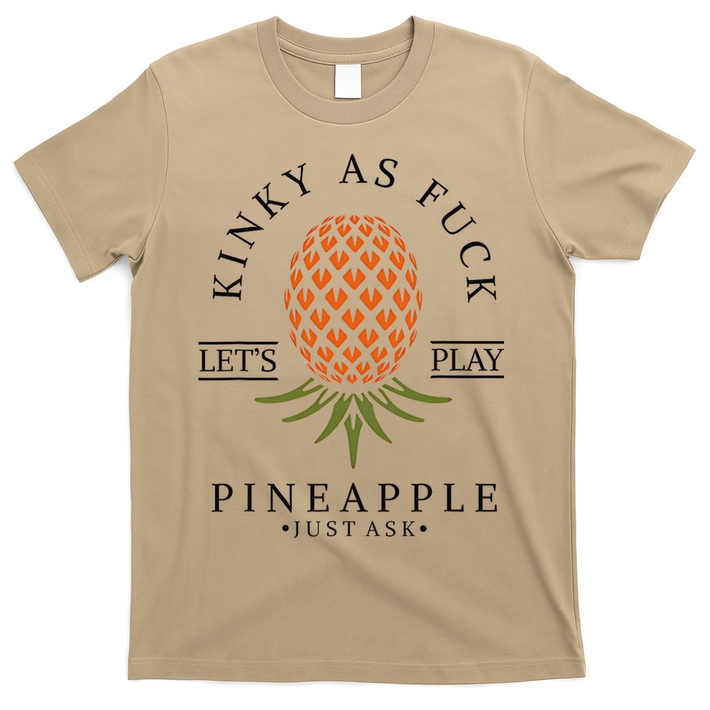 Kinky AF Swinger Lifestyle Naughty Humor Graphic T-Shirt