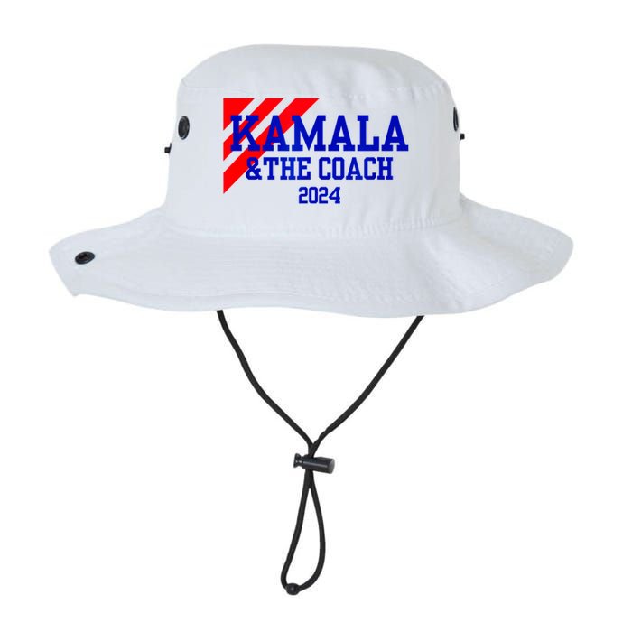 Kamala And The Coach 2024 Kamala Harris Tim Walz Legacy Cool Fit Booney Bucket Hat