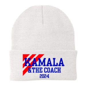 Kamala And The Coach 2024 Kamala Harris Tim Walz Knit Cap Winter Beanie